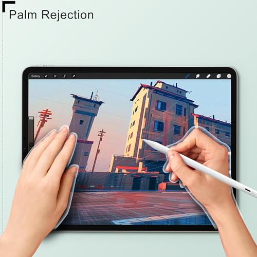 Digiroot Upgrade iPad Pencil for Apple, 2IN1 3X Fast Charge Stylus Pen for iPad with Palm Rejection, Tilt Sensitive Work for iPad Pro 12.9/11 M4, iPad 6-11, iPad Air 3-7 M2 M3, iPad Mini 5/6, White - Image 3