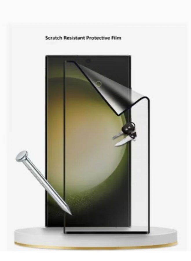 Nano ceramic screen protector compatible with Samsung Galaxy S23 Ultra / S22 Ultra Clear - Image 4