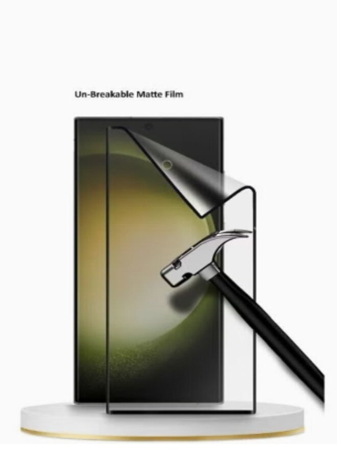 Nano ceramic screen protector compatible with Samsung Galaxy S23 Ultra / S22 Ultra Clear - Image 3
