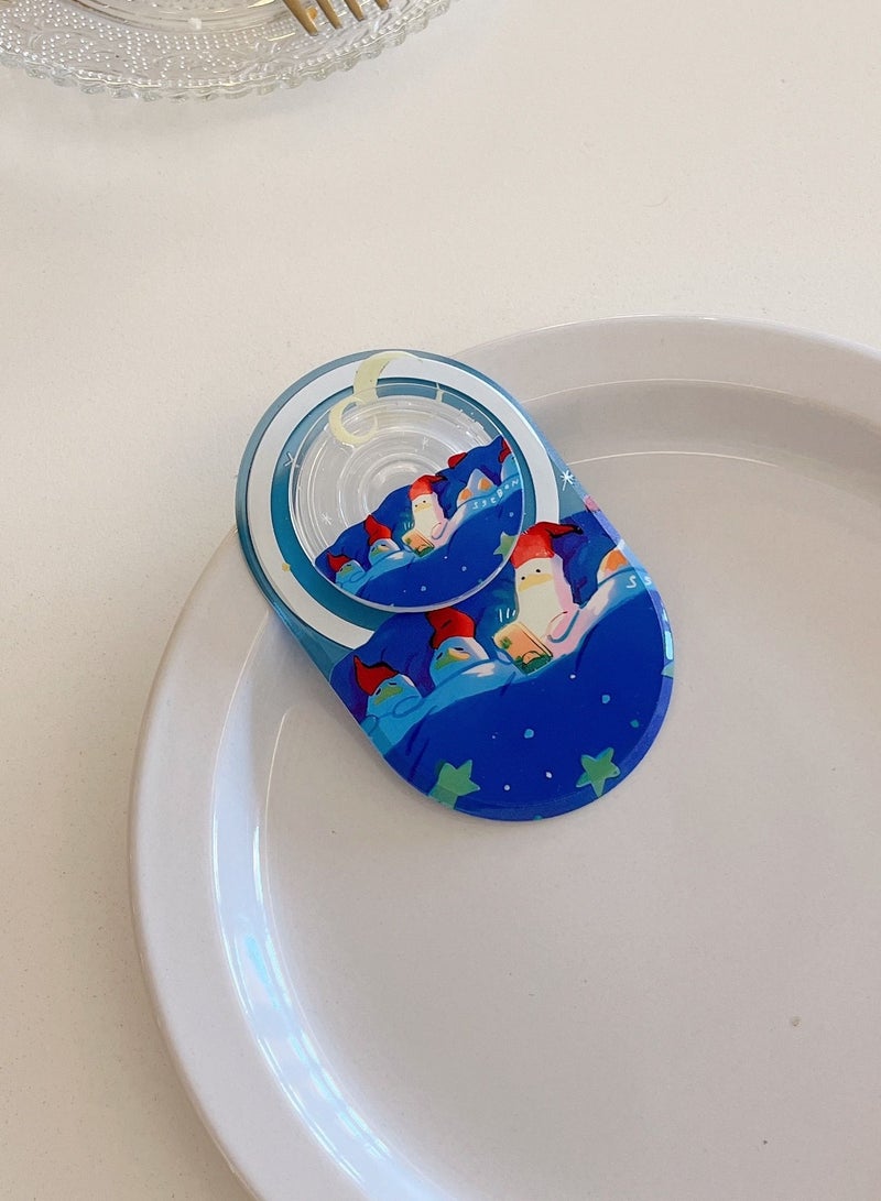 Casetify Decadent Duck Phone Grip Stand Compatible with MagSafe, MagSafe Phone Grip Holder, Wireless Charging Compatible Blue - Image 2