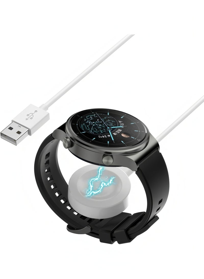 Apluynm Charging Cable Compatible with Huawei Watch 4/4 Pro/GT5/GT4/3/GT3/GT3 Pro/GT2 Pro Smart Watches Charging Dock for Huawei Watch D/Watch Buds/GT Cyber/GT Runner - Image 2