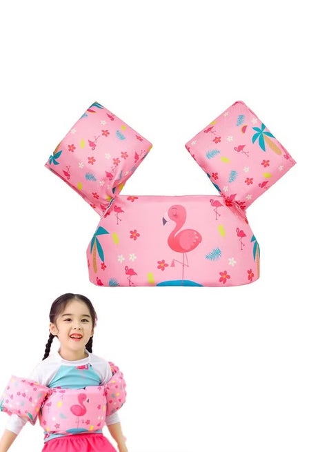 Toddler Kids Swim Life Vest Girls and Boys Swim Vest Swimming Training Life Jacket Children Swim Vest for Puddle/Beach Play Like Jumper Swim Training Jacket for 2-6 Years Old Boys Girls