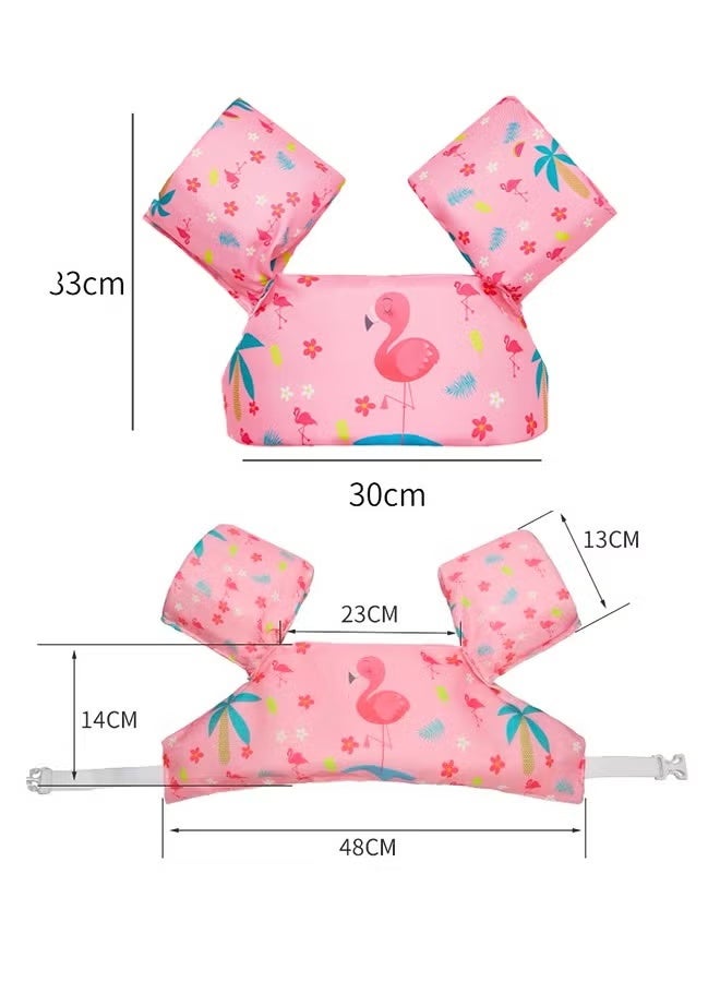 Toddler Kids Swim Life Vest Girls and Boys Swim Vest Swimming Training Life Jacket Children Swim Vest for Puddle/Beach Play Like Jumper Swim Training Jacket for 2-6 Years Old Boys Girls - Image 5