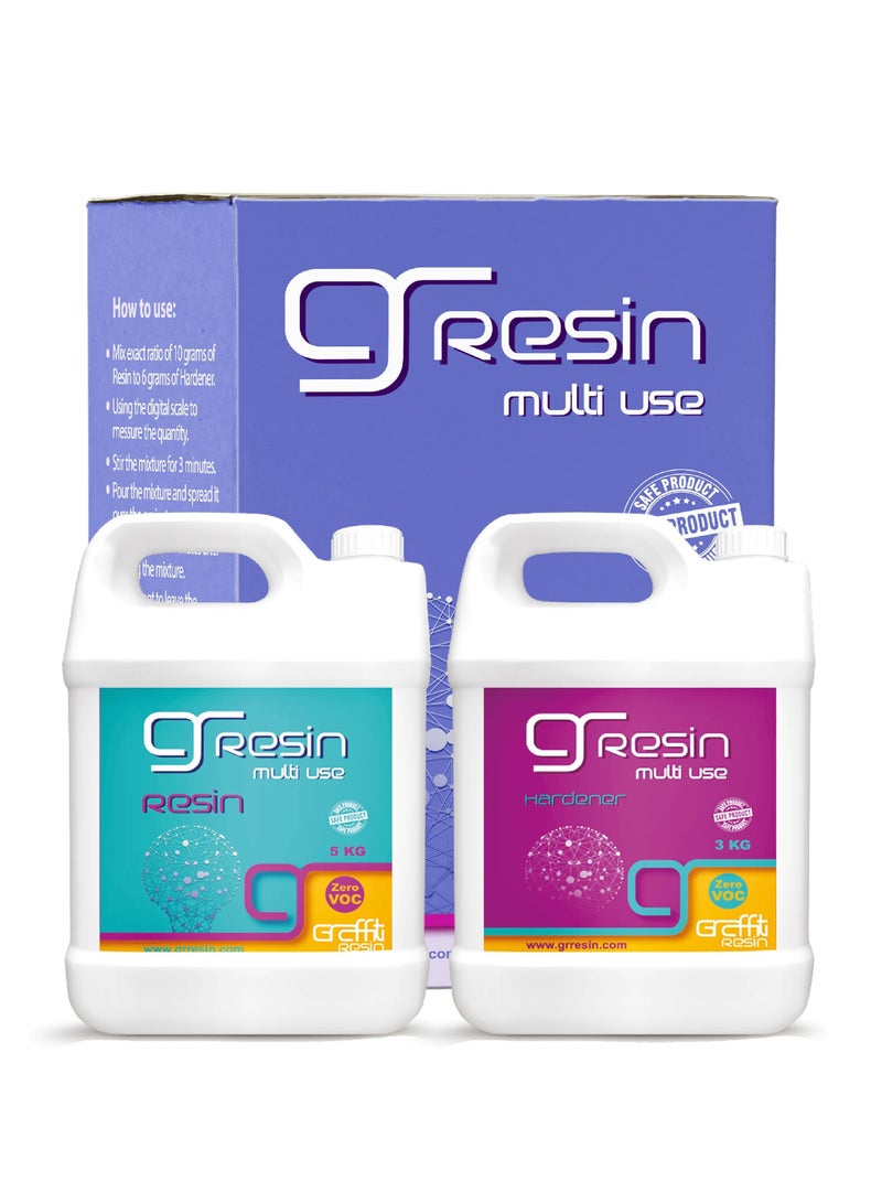 Graffiti Resin 8kg Multiuse - Image 1