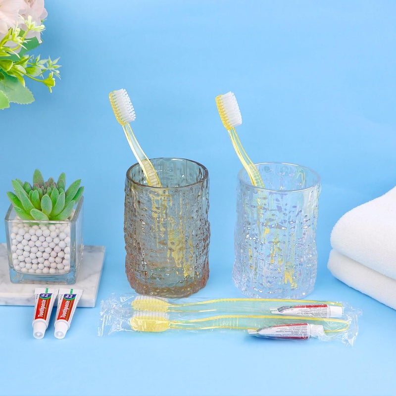 Zhjianup Disposable Toothbrush with Toothpaste Set, Individually Wrapped, Soft bristles, Travel Size Toothbrush Set for Hotel, Travel, Business, Donation, Homeless, Charity (30) - Image 4