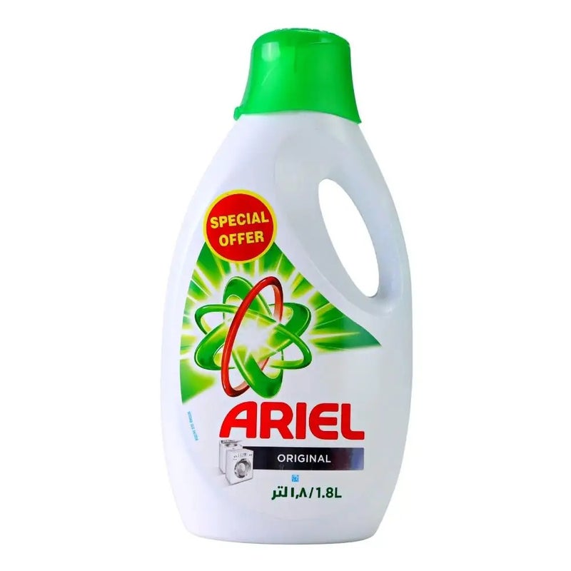 Ariel Original Liquid Laundry Detergent Gel- 1.8 Litres - Image 1