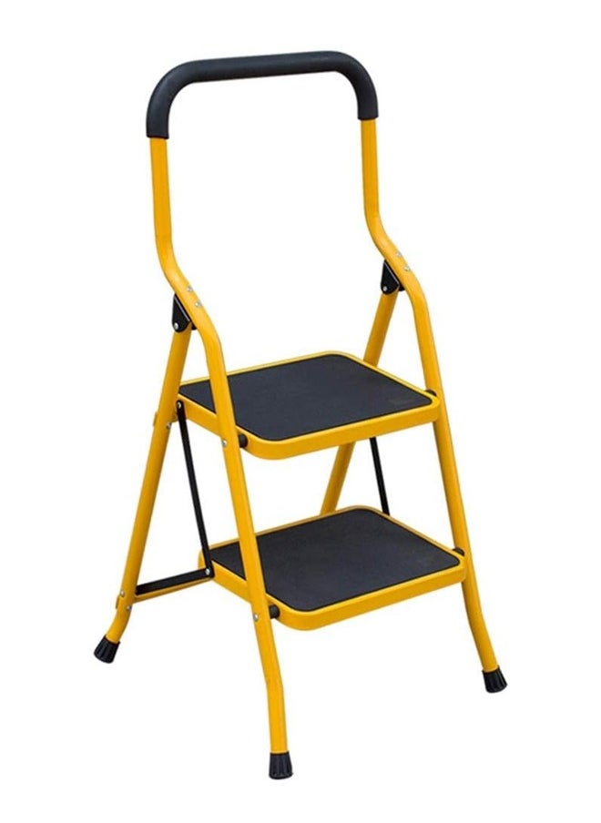 upspirit - 2 Steps Steel Ladder Yellow - Image 1