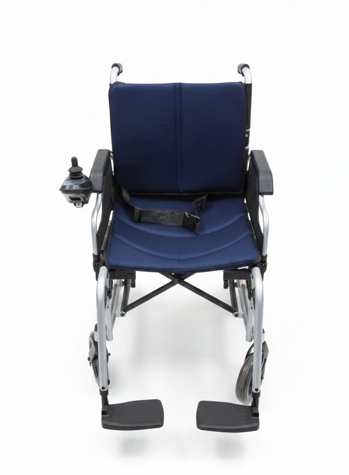 DAHOO Heavy-duty steel electric wheelchair weighing 120 kg (265 lbs) - Image 5