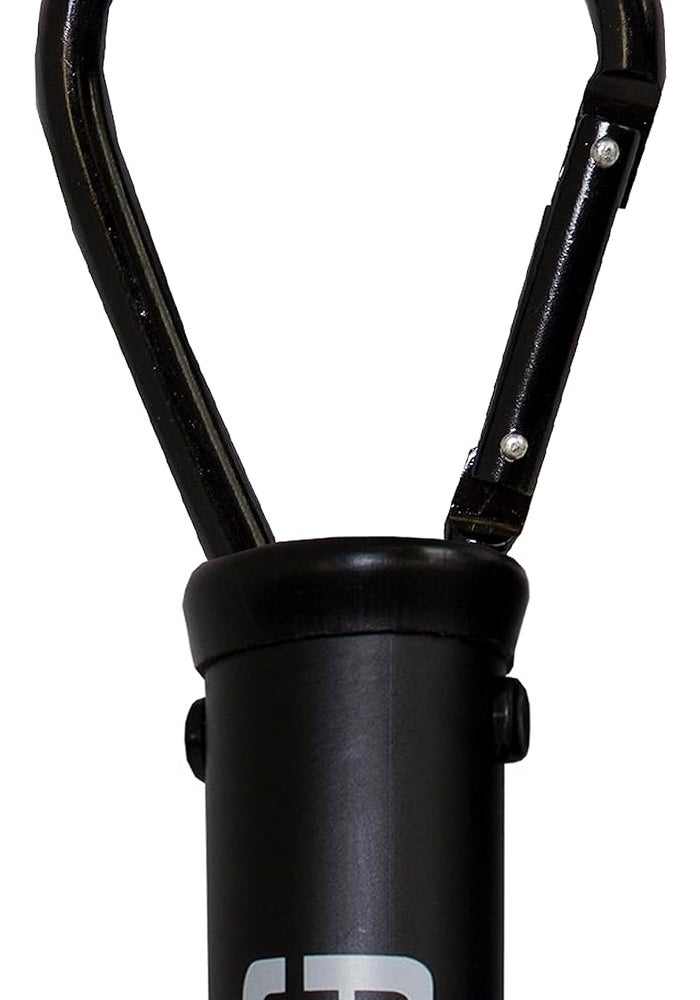 Tectran Heavy Duty Single Spring Tender Kit - 16" Length with Standard 3-Hole Clamp - Black - Image 3