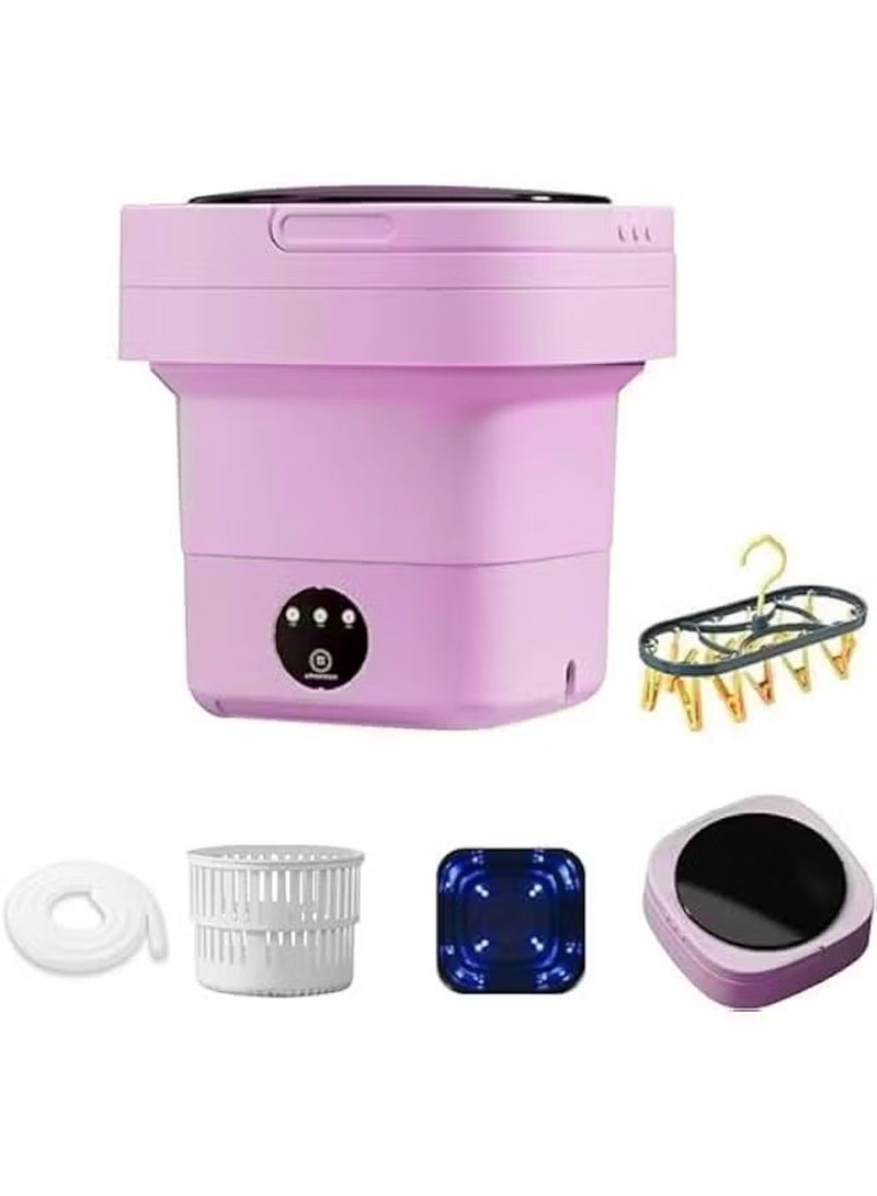Portable Foldable Washing Machine 4.5L, Mini Washer for Baby Clothes and Travel, USB Powered Deep Cleaning - Image 1