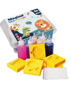 New Magic Water Play Set 3D Water Gel Plastic Glass with Molds Water Educational Toy for Kids Sea Life Toys