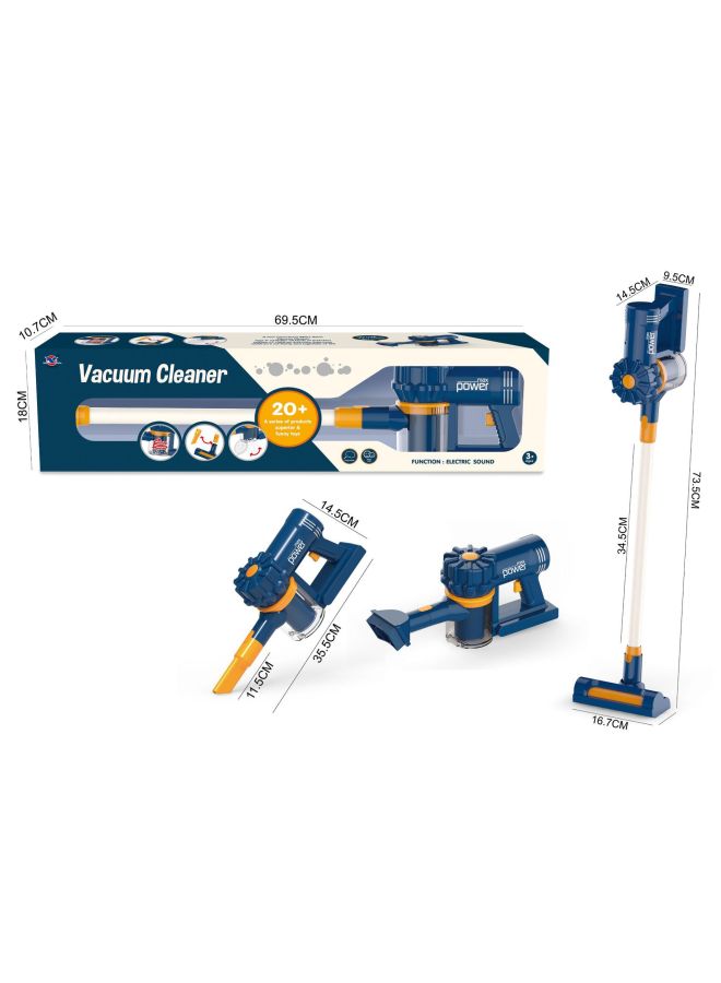 Children's House Cleaning Toys Boys And Girls Simulation Sweeping Vacuum Cleaner Cleaning Tools Outside The Suit-Specifications:19116 Vacuum Cleaner - Image 2