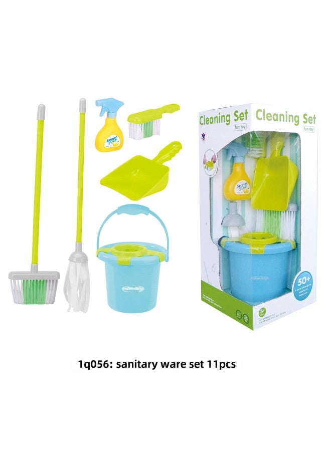 Children's House Cleaning Toys Boys And Girls Simulation Sweeping Vacuum Cleaner Cleaning Tools Outside The Suit-Specifications:19116 Vacuum Cleaner - Image 4