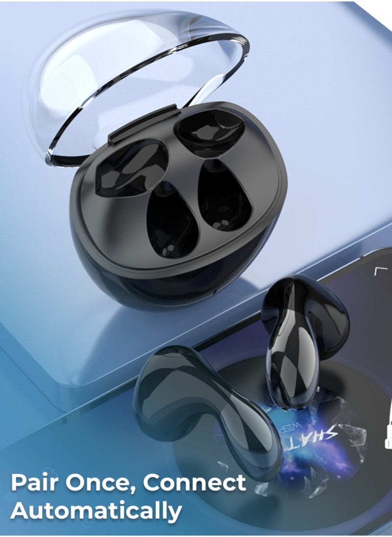 Charome A29 True Wireless Earbuds: Bluetooth 5.0, Noise Cancellation, 28-Hour Playtime, Touch Controls, Water-Resistant, High-Fidelity Sound.  - Image 2