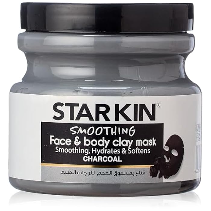 Starkin Face and Body Charcoal Clay Mask 300 g - Image 1