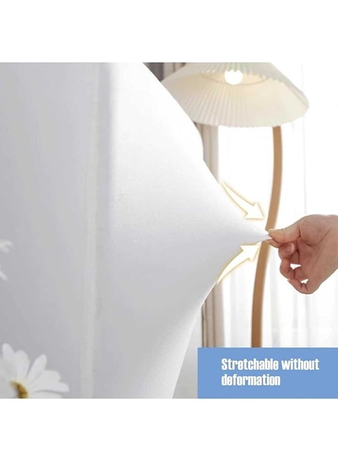 DUNISO غطاء رأس من المخمل الكريستالي، واقي تصادم تاتامي، غطاء واقي سميك، غطاء ظهر مضاد للغبار كامل، مناسب لتزيين غرفة النوم، قابل للغسل، (180 سم رمادي) - Image 3