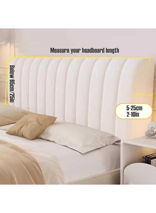 DUNISO غطاء رأس من المخمل الكريستالي، واقي تصادم تاتامي، غطاء واقي سميك، غطاء ظهر مضاد للغبار كامل، مناسب لتزيين غرفة النوم، قابل للغسل، (180 سم رمادي) - Image 2