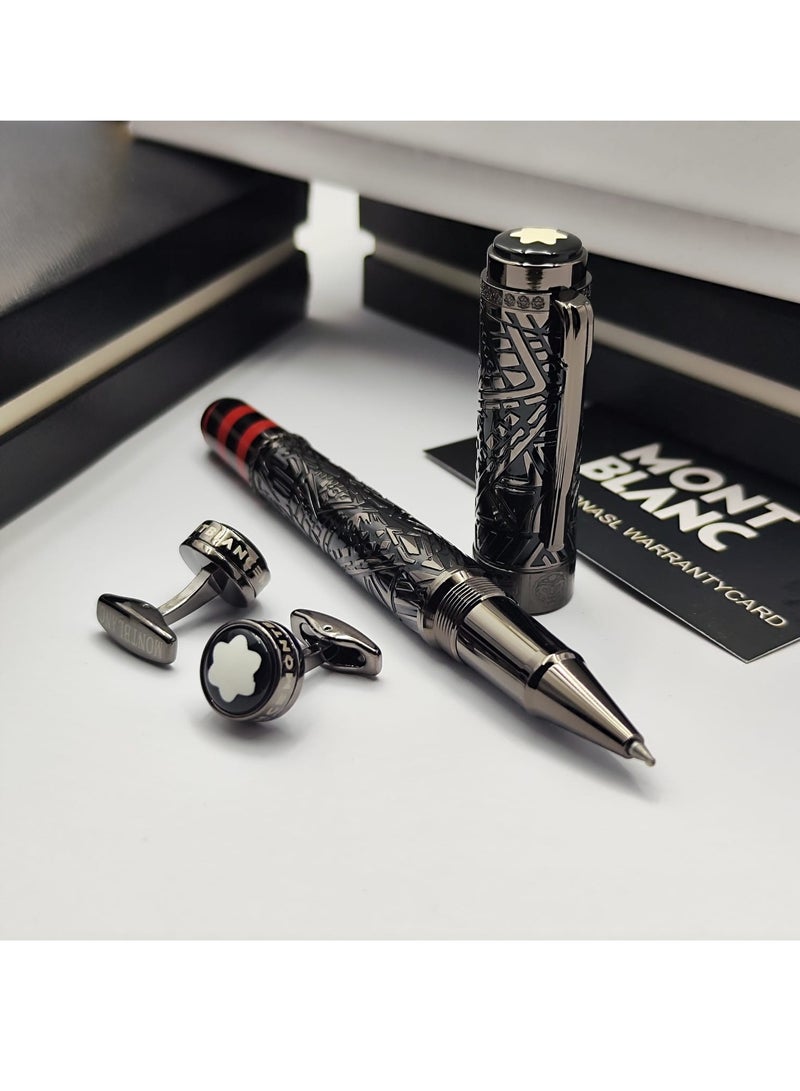 Mont Blanc Mont Blanc pen and cufflink  Estelle Estelle  New latest version  Mont Blanc   💎 ⚡️First class 