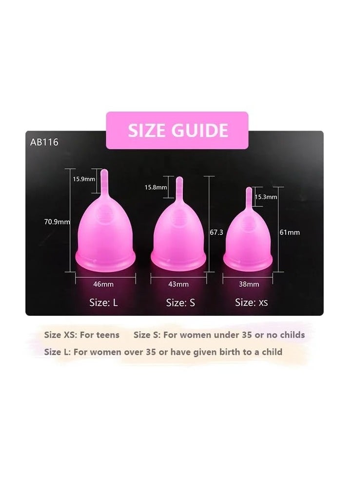 Feminy - Feminy Menstrual Cup With Silicone Sterilizer Cup Or Cup Holder - Image 1