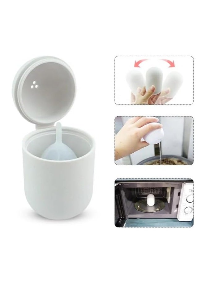 Feminy - Feminy Menstrual Cup With Silicone Sterilizer Cup Or Cup Holder - Image 1