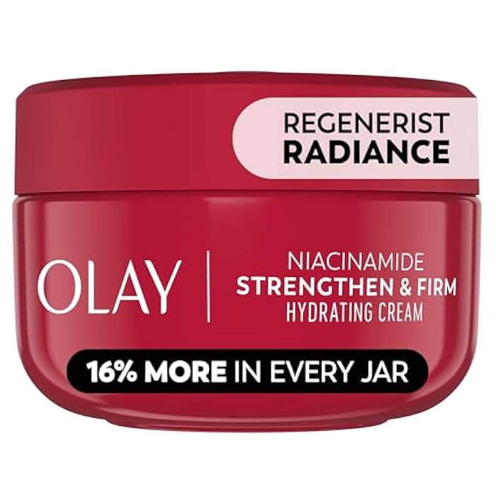 Olay Regenerist Radiance Niacinamide Face Moisturizer: Strong & Firm Cream for Women - Anti-Aging, Anti-Wrinkle, Hydrating & Skin Firming - 2 Oz - Image 1