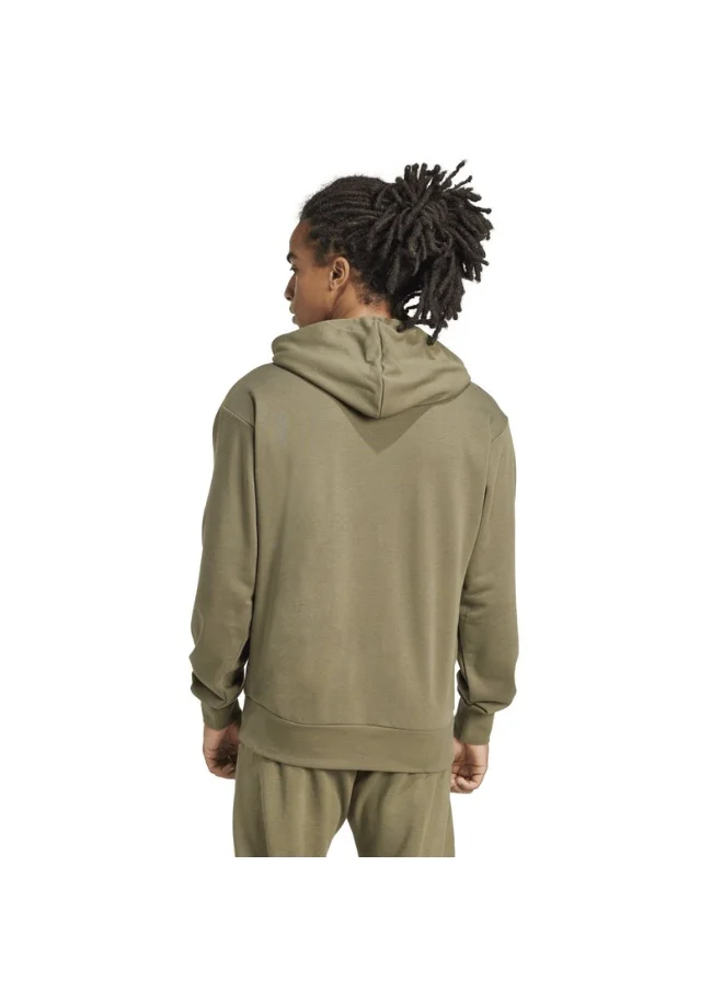 Adidas adidas M BL FT HD Green Training SWEATSHIRTS for Men - 2XS