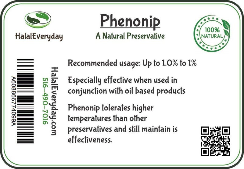 SAAQIN Phenonip - Amazing Preservative Used for Lotion, Cream, Lip Balm or Body Butter 4 Oz - Image 1