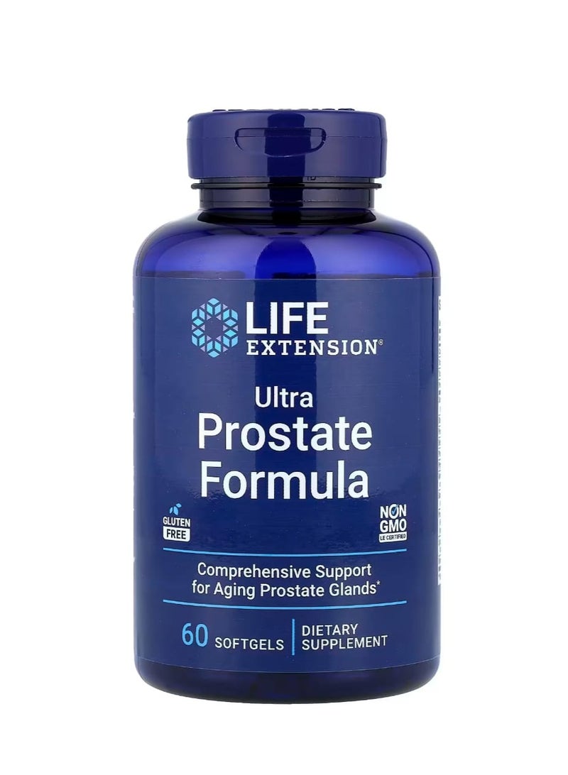 Life Extension Ultra Prostate Formula 60 Softgels - Image 1