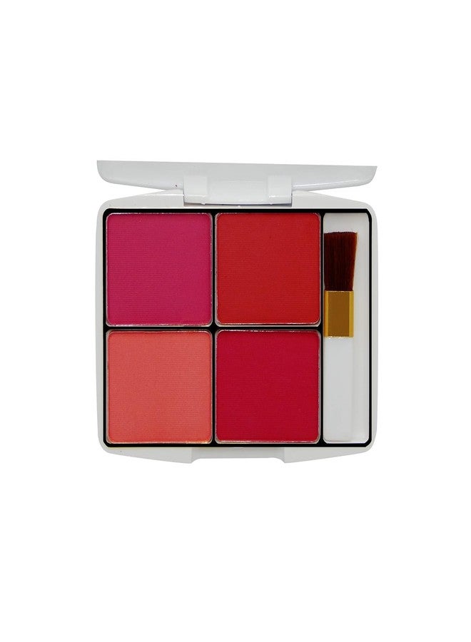 Glamezone MATTE FINISH MULTICOLOR 4 IN 1 BLUSHER PAC (Multicolor) (Multicolor) - Image 1