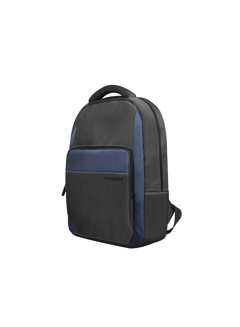 PROMATE Lightweight Comfortable 15.6 Inch Laptop Backpack With Secure Zippers, Water-Resistance, Multiple Compartments And Padded Straps Black - Image 1