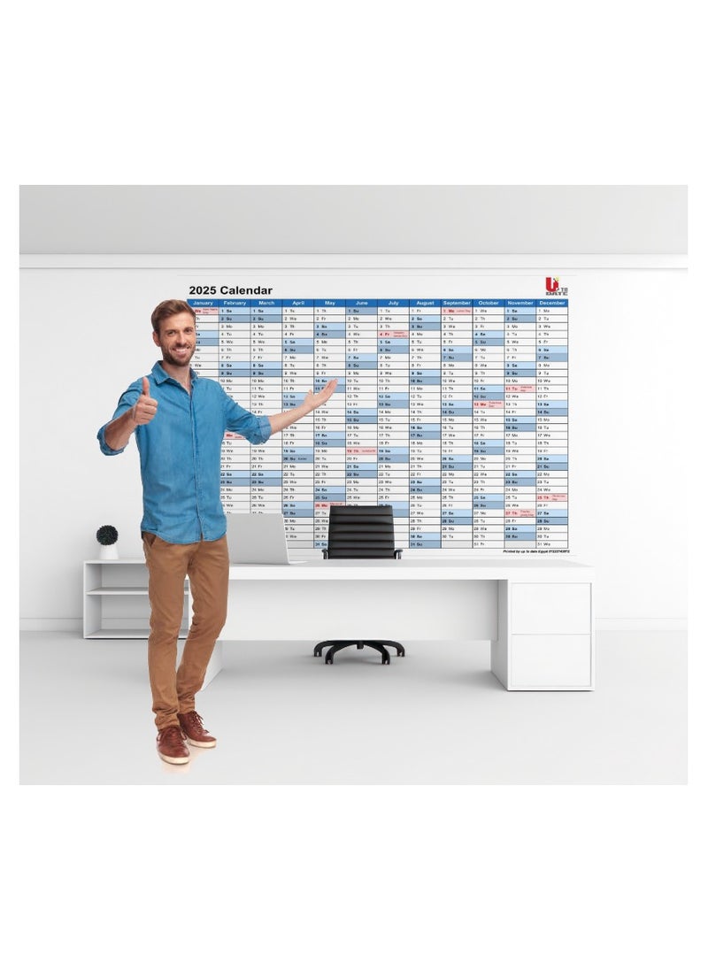Generic 2025 WALL COLORED CALENDAR  - Image 5