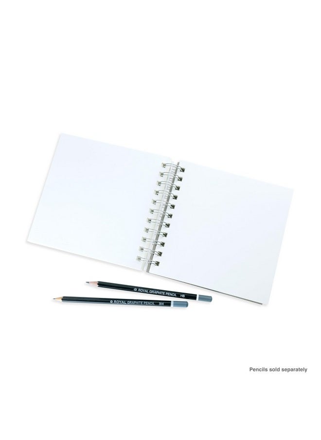 Bee Paper Company Bee Paper 6"X 6" Super Deluxe Mixed Media Sketching Pad 60 Sheets  - Image 5