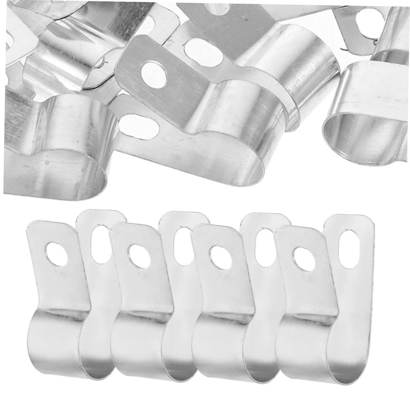 Fireproof Cable Clips 20Pcs White Wire Management Clips For Safe Cord Organization - Image 2