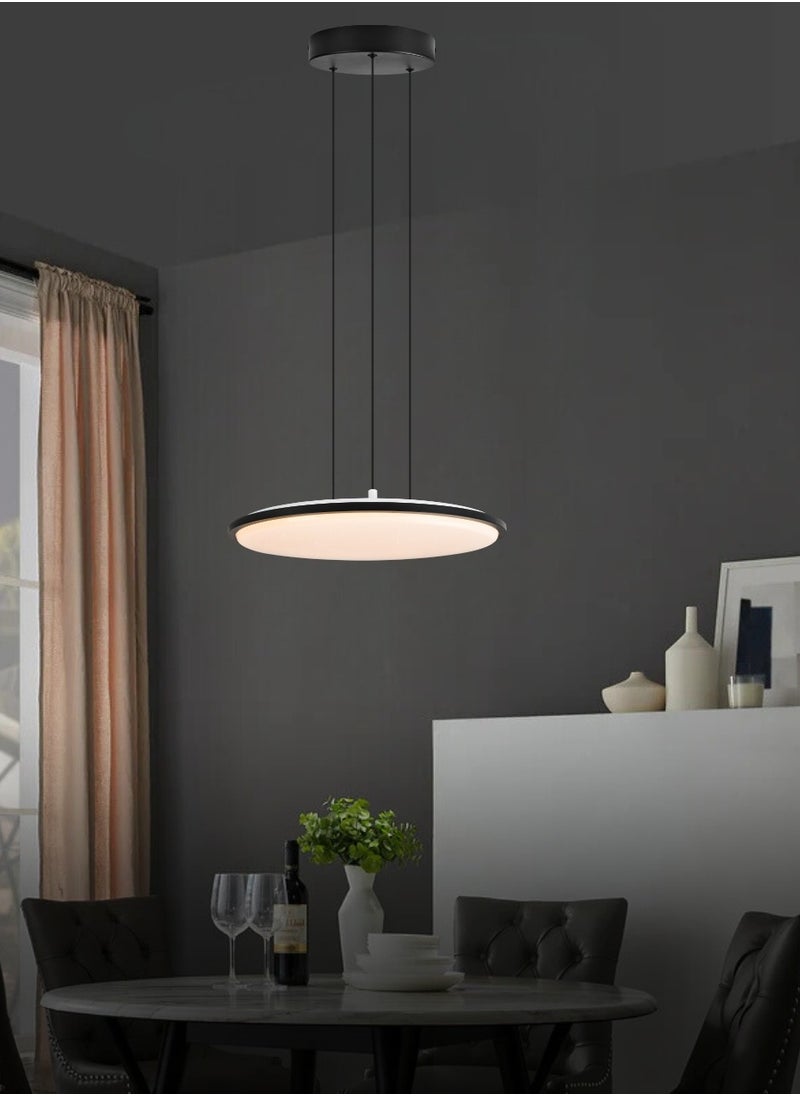 Target - Modern Pendant Light Adjustable Height 3 Light Color Hanging Chandelier Lighting Fixture for Kitchen Living Room Dining Room Bedroom - Image 1