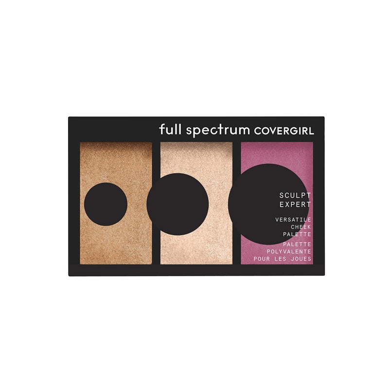 COVERGIRL Full Spectrum Sculpt Expert- Multiuse Cheek Palette Rose Rush - Image 1