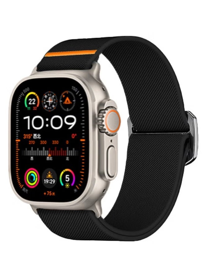 بولوز حزام ناعم من النايلون المرن المضفر، حزام ساعة ذكي لساعة Apple Watch Series 38/40/41/42 مم - Image 5