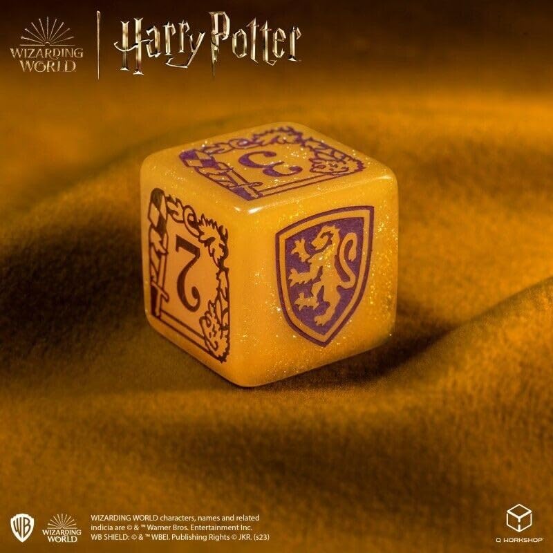 Q WORKSHOP Harry Potter Gryffindor Modern Dice Gold - Image 4