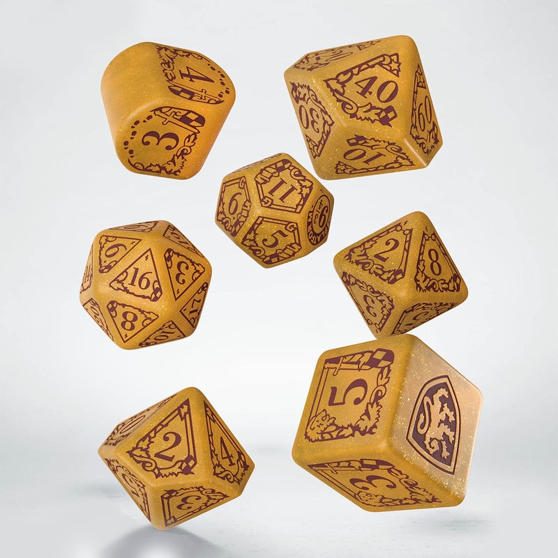 Q WORKSHOP Harry Potter Gryffindor Modern Dice Gold - Image 2
