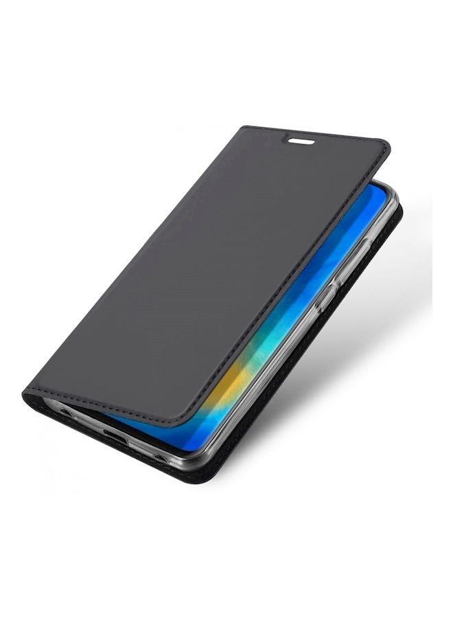 NIBEMINENT Protective Wallet Card Case Cover For Huawei Mate 20 Pro Black  - Image 4