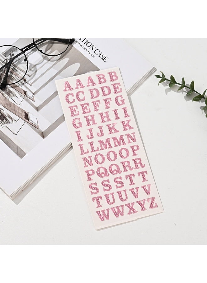 10 Sheets Colorful Self Adhesive Letter Stickers Alphabet Gift Stickers for DIY Crafts Vibrant A to Z Alphabet Stickers Easy to Peel Design Perfect for Gift Wrapping Scrapbooking Card Making Kids’ Art Projects or Decorating Notebooks - Image 4