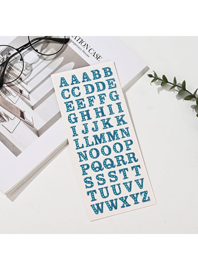 10 Sheets Colorful Self Adhesive Letter Stickers Alphabet Gift Stickers for DIY Crafts Vibrant A to Z Alphabet Stickers Easy to Peel Design Perfect for Gift Wrapping Scrapbooking Card Making Kids’ Art Projects or Decorating Notebooks - Image 5