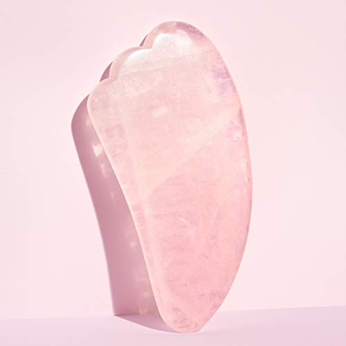 Getmecraft Face Roller and Gua Sha Tools Set- Rose Quartz Face Roller- Face Massager For Anti Wrinkles, Anti Aging,Rejuvenate Skin - Image 3