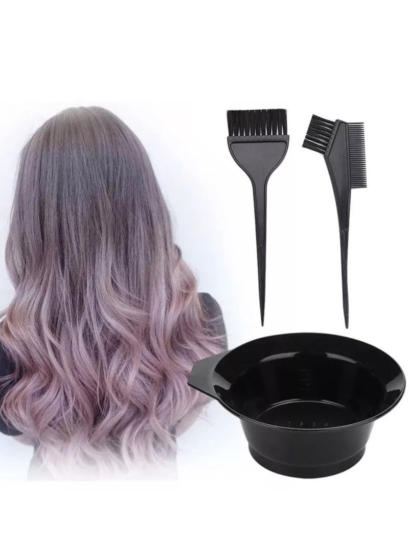 Hair Dye Kit Hair Coloring Kit with Hair Color Brush Mixing Bowl, Perfect Hair Dye Tools for Hair Tint Dying Coloring - Image 1
