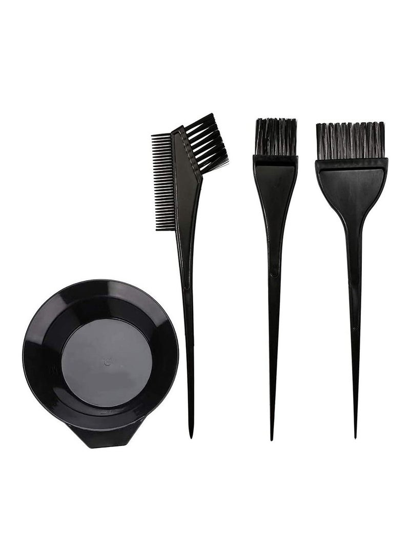 Hair Dye Kit Hair Coloring Kit with Hair Color Brush Mixing Bowl, Perfect Hair Dye Tools for Hair Tint Dying Coloring - Image 2