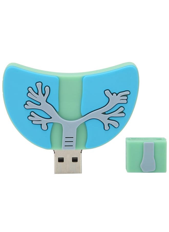 Thoraya Memory Stick USB 2.0 U Disk Flash Drive 3D Cartoon Appearance Data Storage Gift 128GB  - Image 1