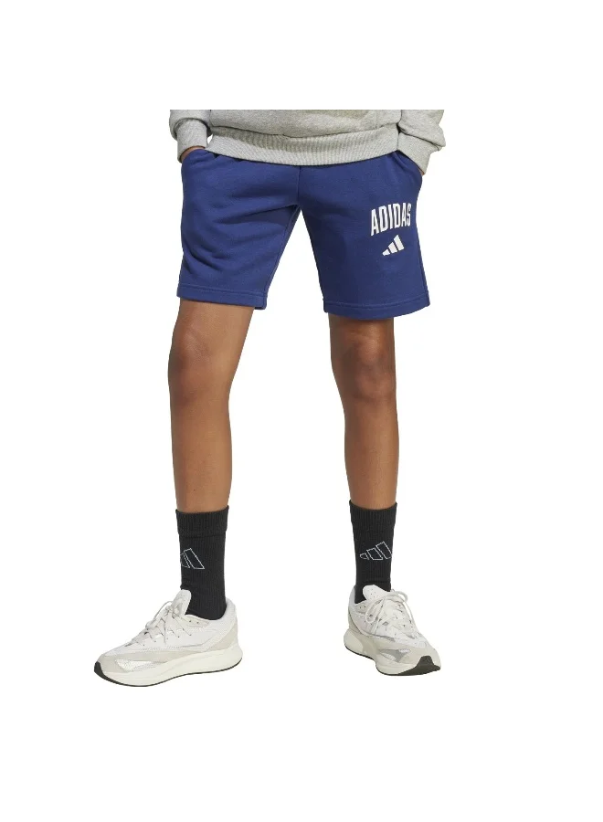 adidas J Clgt Ft Sho Blue Training Shorts For Junior 7-8Y