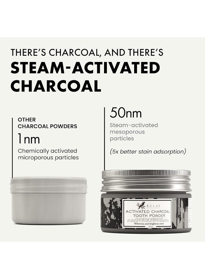 Eclat Skincare Activated Charcoal Tooth Powder - Image 5