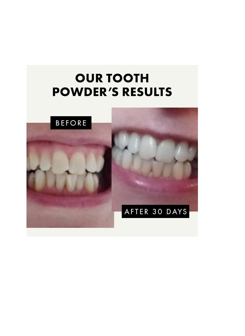 Eclat Skincare - 100% Pure Organic Carbon Activated Charcoal for Teeth Whitening Powder from Coconut 60ml - Image 1