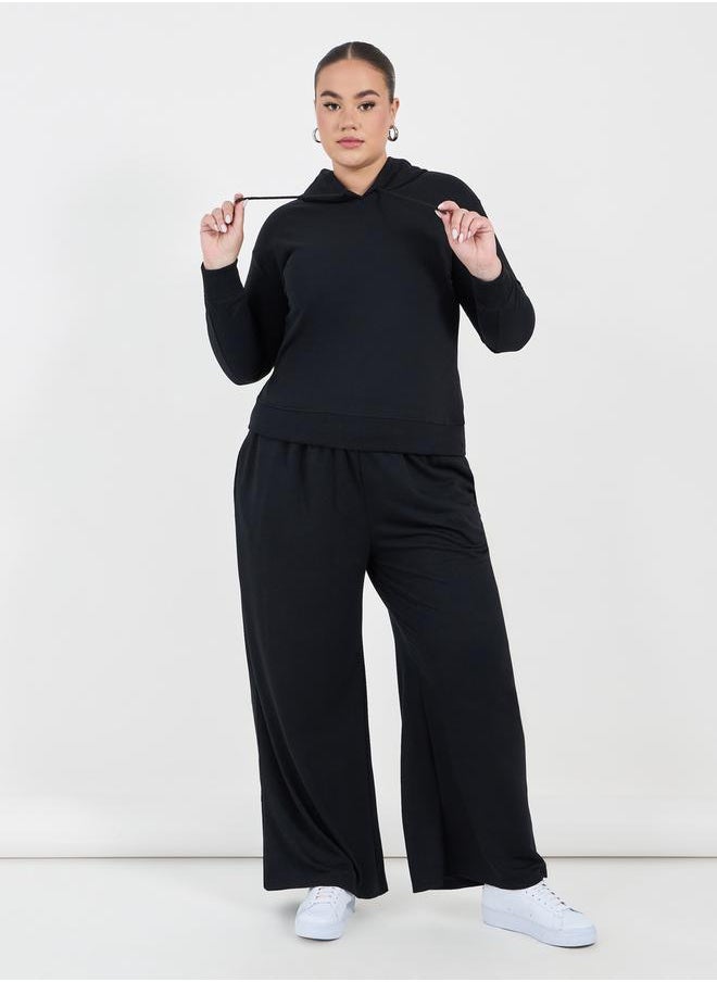 Styli - Plus Size Regular Fit Regular Length Plain Hoodie - Image 1