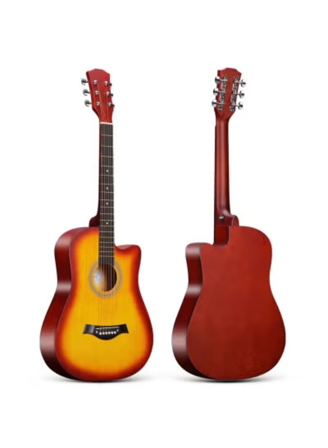 Sharpdo 38 Inch Classical Guitar Kit With 6 Strings Guitar With Bag Tuner Picks Strap For Beginners ,Adults,Kids Birthday Gift - Image 1